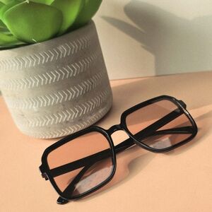 Black Square Sunglasses